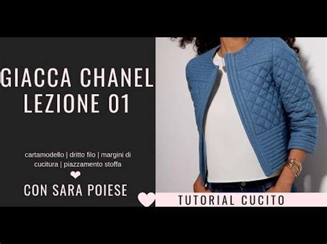 cartamodello giacca chanel gratis|Giacca Chanel: lezione 01 .